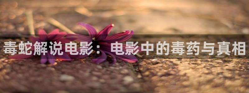 茄子视频：毒蛇解说电影：电影中的毒药与真相